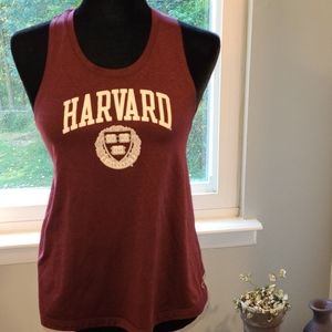 Champion Harvard University burgundy tank Sz S